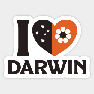 I love Darwin, Australia Sticker